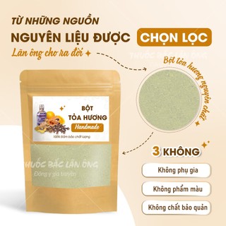 Bột tỏa hương cơ thể 500g mix bột huân thảo, cảo bản, bạch chỉ tạo hương thơm tự nhiên, khử mùi hôi