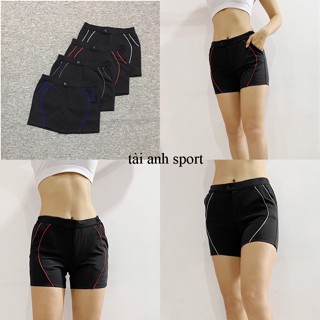 Quần Đùi Nữ ❤️ FREESHIP ❤️ Quần Đùi Thể Thao Nữ Gym Cầu Lông Yoga