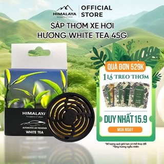 Sáp thơm xe Himalaya hương White Tea 45g