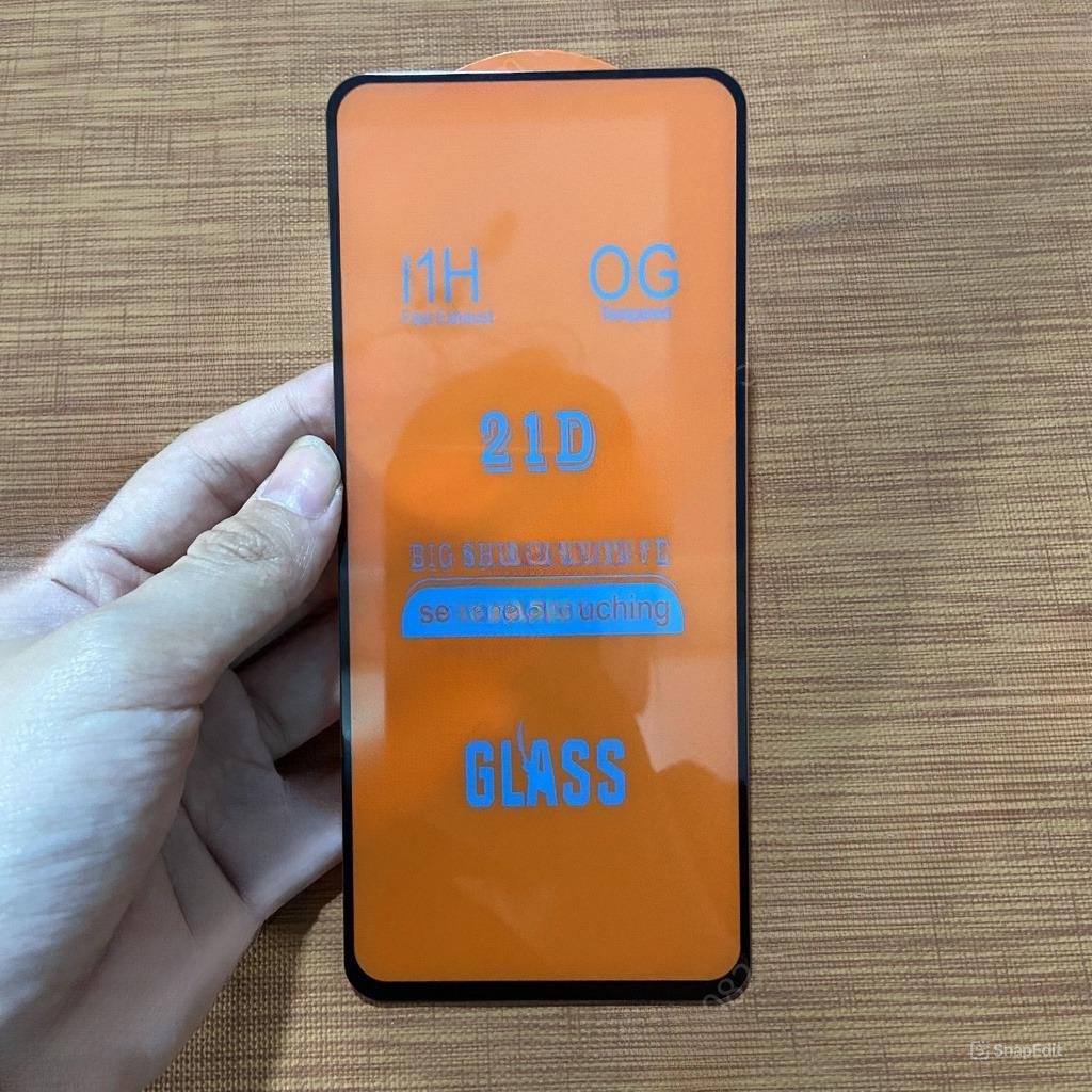 Kính cường lực Samsung Galaxy M62 full màn hình, không chấm liti