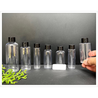  CHAI NHỰA Chiết mĩ phẩm NẮP VẶN ĐEN   TRẮNG   Nắp BẬT - Chai Pet Đựng dầu gội 20ml  30ml   50ml   100ml   200ml   500ml 