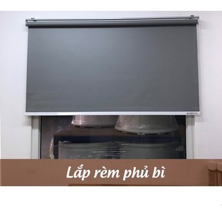 Rèm cuốn úc cản sáng 100%( kt : 1.2 x 1.5)