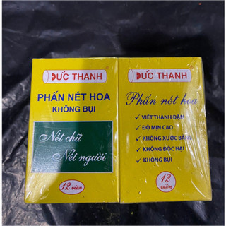 SET 5 Hộp Phấn Trắng Đức Thanh Nét Hoa (Hộp 10 Viên)