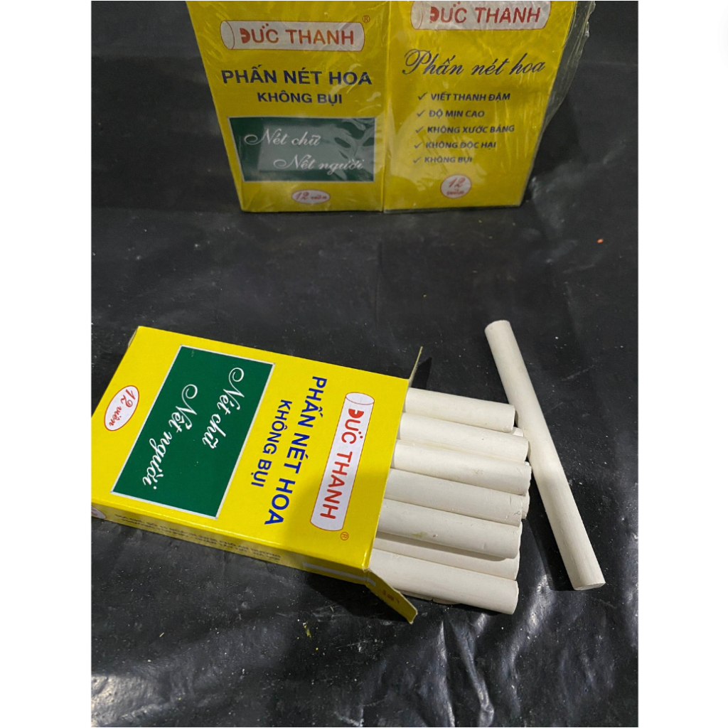 SET 5 Hộp Phấn Trắng Đức Thanh Nét Hoa (Hộp 10 Viên)