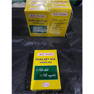 SET 5 Hộp Phấn Trắng Đức Thanh Nét Hoa (Hộp 10 Viên)