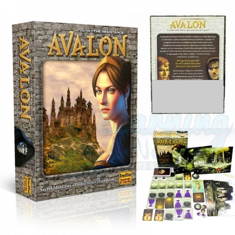Trò chơi AVALON - Avalon Game Cards Lancelot | Bộ thẻ bài trò chơi Truyền Thuyết Vua Arthur -Sứ Mệnh
