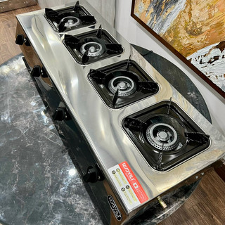 Bếp gas 4 họng - 4 cửa