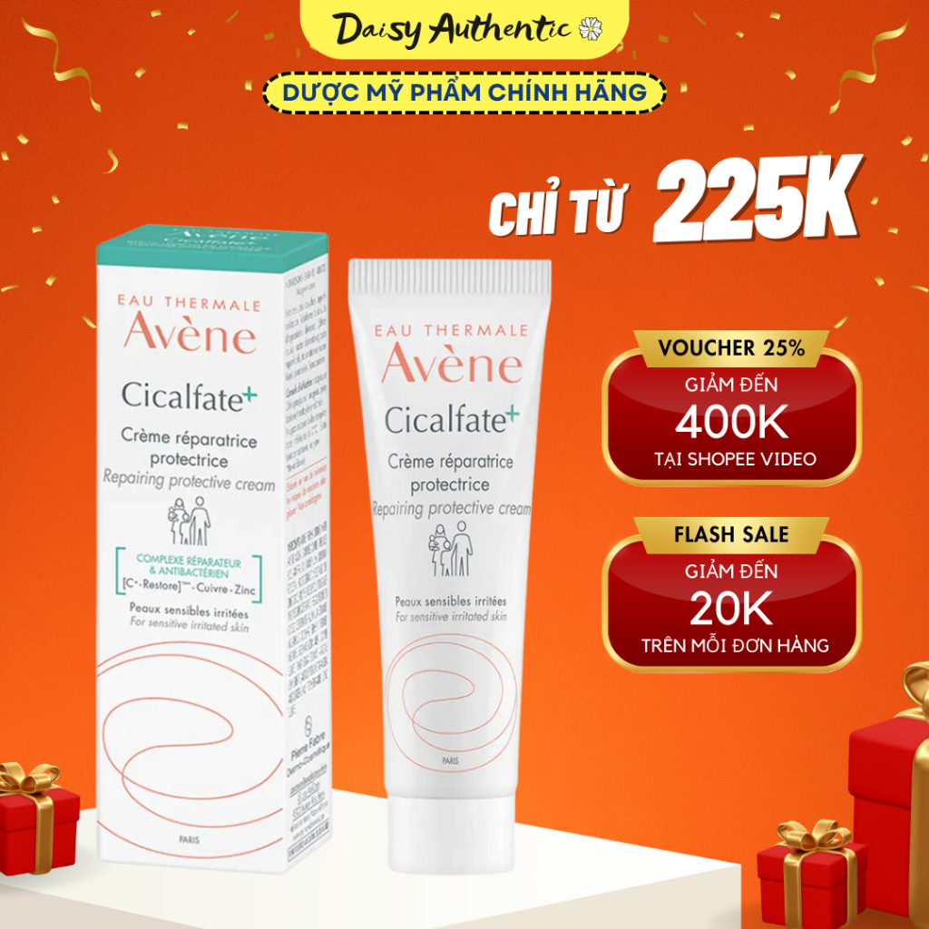 Kem tái tạo hồi phục da Avene Cicalfate Repair Cream