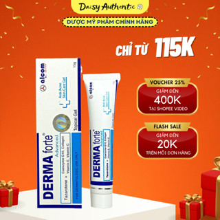 Kem Chấm Mụn Derma Forte - Gel giảm mụn, giảm thâm Derma Forte 15g