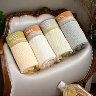 Sét 4 quần sịp đùi nam KING BOXER quần xì nam cotton ship đùi co dãn thấm hút mềm mịn thoáng khí GOODMAN