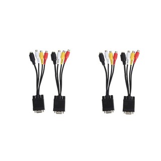 CÁP CHUYỂN VGA SANG AV, SVIDEO, COMPONENT