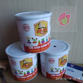 SƠN CHẬU KIỂNG OKAY HỆ NƯỚC MÀU TÍM (1 KG)