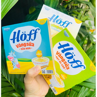 HOFF - VÁNG SỮA HOFF VỊ VANI, ÓC CHÓ, SỮA NON, HẠT DẺ (Lốc 4 hộp x 55g)