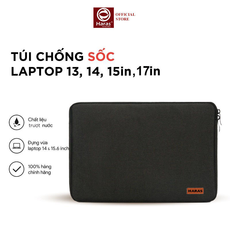 Túi chống sốc LAPTOP LOẠI DÀY từ 13 inch -> 17 inch HARAS CS01