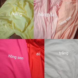 Vải lót thun ...