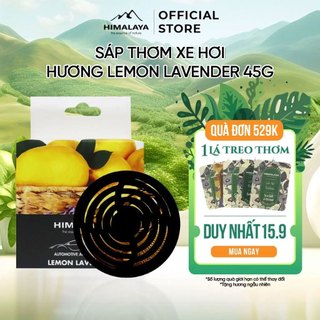 Sáp thơm xe Himalaya hương Lemon Lavender 45g