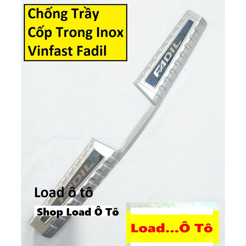 Chống Trầy Cốp Vinfast Fadil 2022-2019 Bên Trong Hàng Chữ Mặt Bóng