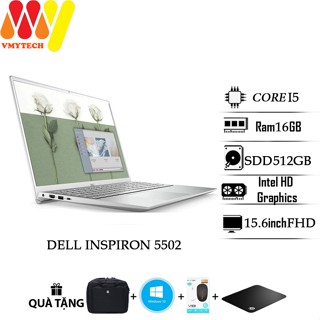 Laptop Dell 5502 cấu hình siêu khủng, Core i5, Ram 16gb, ổ cứng SSD 512, Cạc rời VGA MX350, màn hình 15.6 FullHD cao cấp