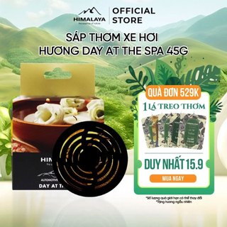 Sáp thơm xe Himalaya hương Day At The Spa 45g