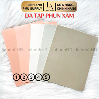 Da Giả Da Trơn Trắng Hồng Xám Da Tập Học Phun Xăm Linh Anh HD