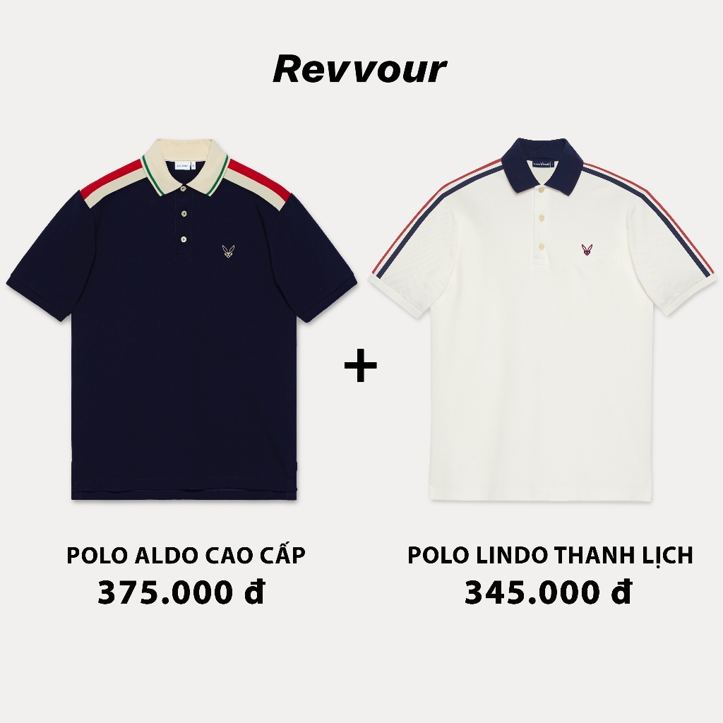 Combo 2 Áo Polo Aldo + Lindo Logo Polo ( Độc Quyền)