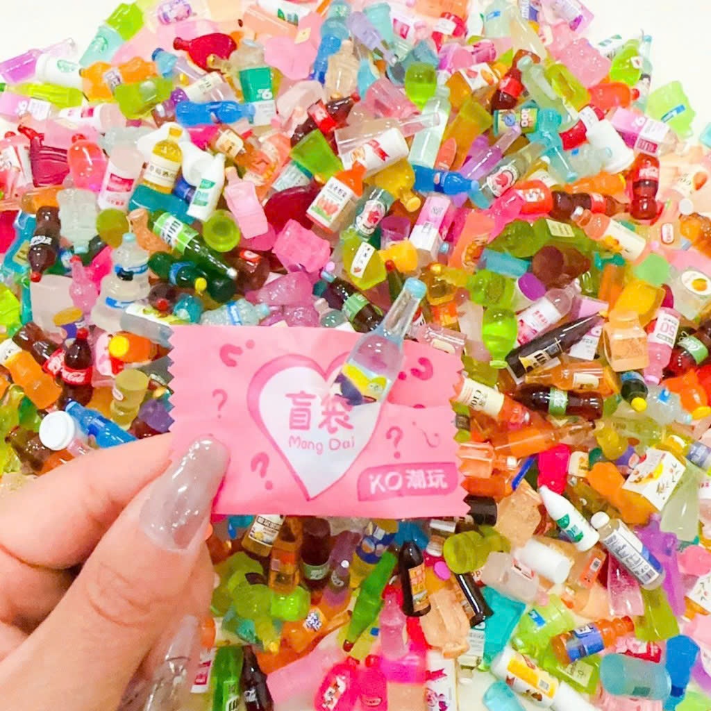 (Set 10 tặng 1) Set 10 túi mù test nhân phẩm, kẹo mù bóc quà, cham động vật,mô hình túi mù phát sáng