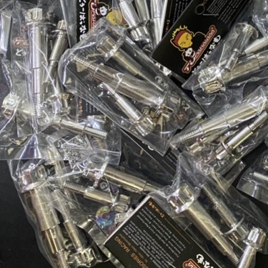 tay thắng vario salaya inox 304 ( stainless steel brake click )