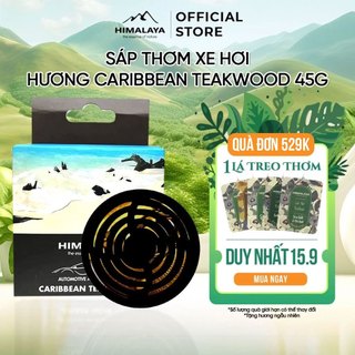 Sáp thơm xe Himalaya hương Caribbean Teakwood 45g