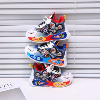  giày thể thao bé trai bé gái siêu nhân nhện đẹp êm chân siêu nhẹ kiểu dán thể thao năng đông QCCC mẫu mới SN6603 