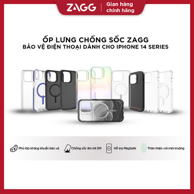Tổng hợp Ốp lưng Gear4 D3O - ZAGG Chống sốc dành cho iPhone 14 / 14 Plus / 14 Pro/ 14 ProMax