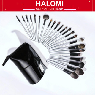  Bộ cọ trang điểm Celin Star Angel 23 cây cán bạc trang điểm chuyên nghiệp dòng lông thú cao cấp 