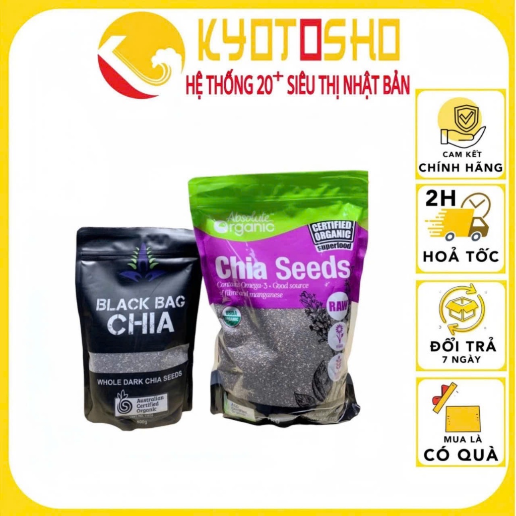 Hạt Chia Úc Organic - 1kg