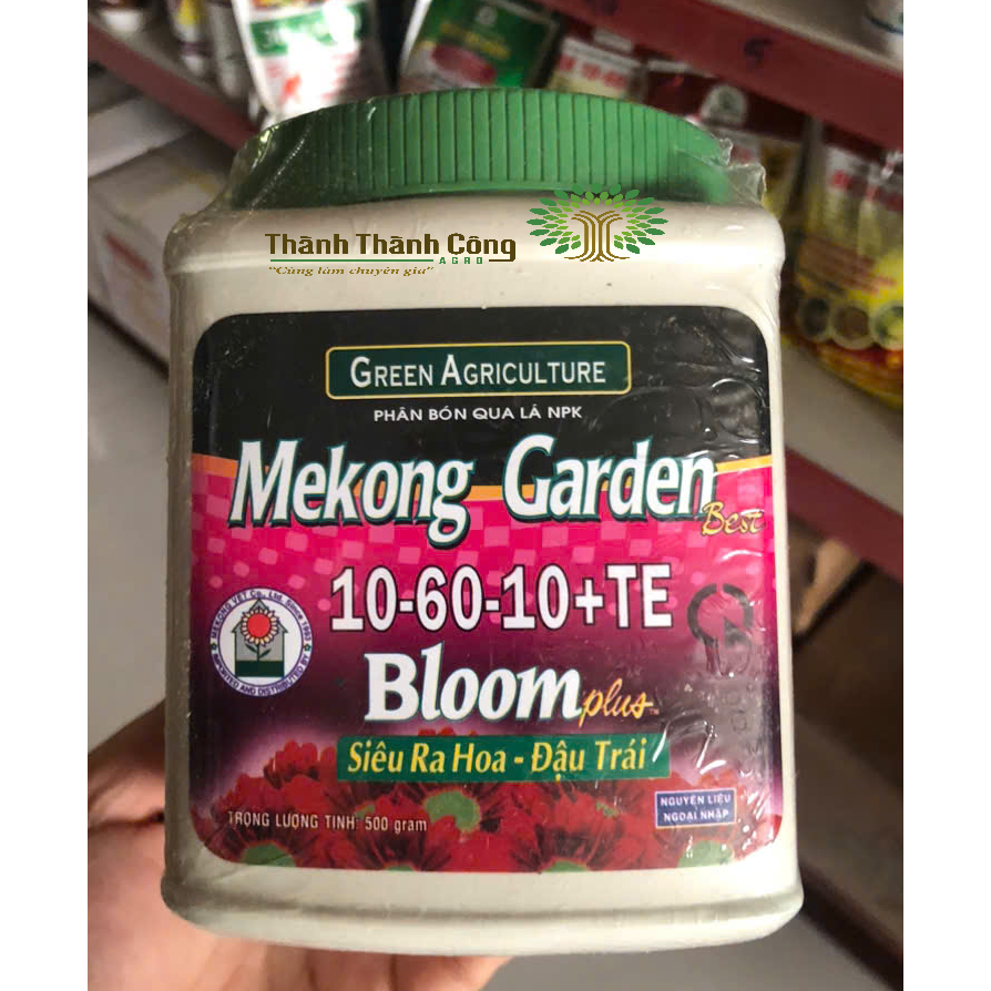 GARDEN NPK 10-60-10  Hủ 500gr — PHÂN BÓN LÁ HỮU HIỆU CHO CÂY TRỒNG