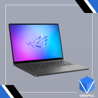 Laptop Asus ROG Zephyrus G16 (2024) GA605 (Ryzen AI 9 HX 370/ RTX 4060/ Ram 32GB/ SSD 1TB/ 16" 2.5K 240Hz OLED)