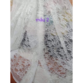 Vải ren may áo dài ,váy