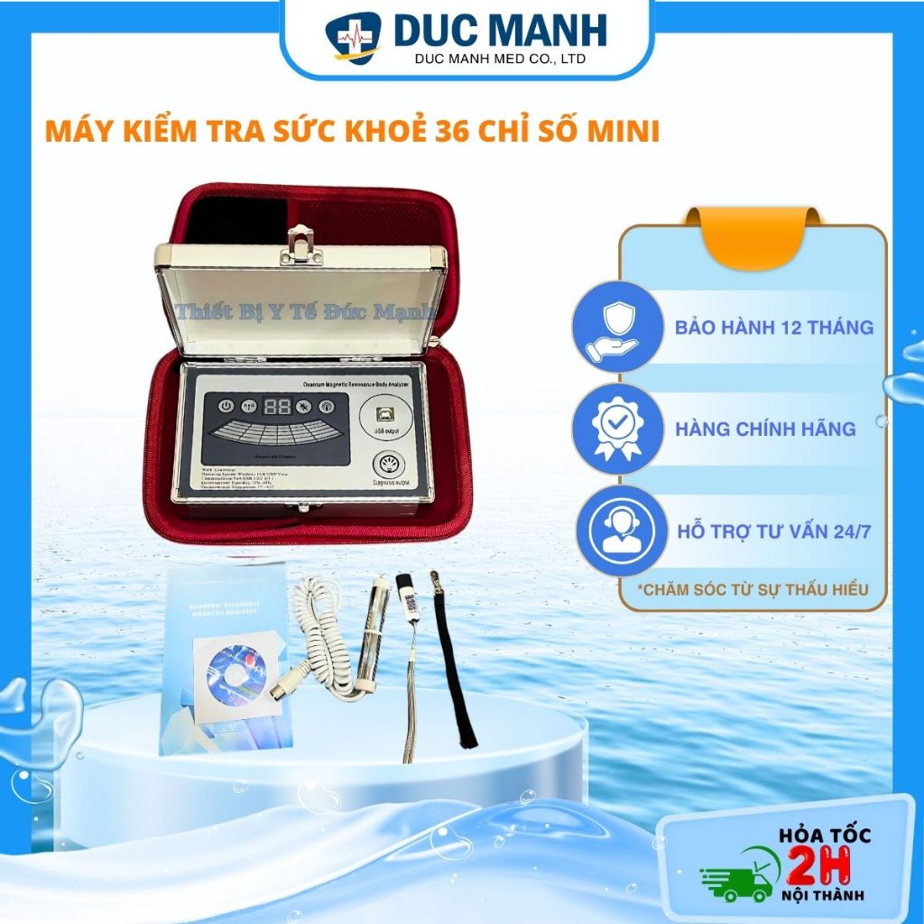 Máy kiểm tra sức khoẻ 36 chỉ số mini