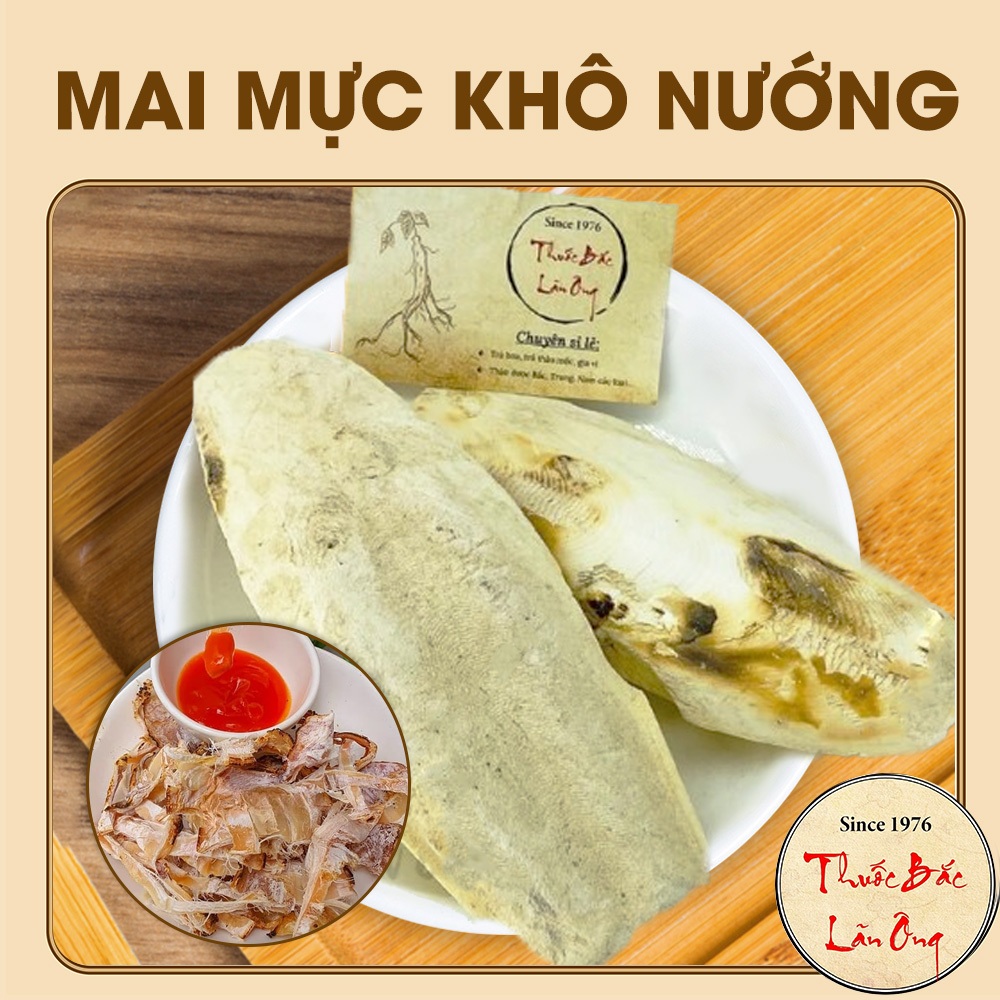 Mai Mực Khô Nướng Sẵn 100g