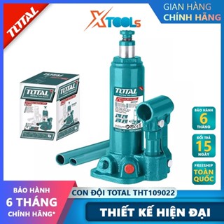 Con đội thủy lực TOTAL kích thủy lực Khả năng đội 2-30 tấn, Chiều cao nhỏ nhất 181mm - 465mm kích nâng các vật nặng trọn
