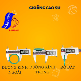 Dày 7mm * (320mm đến 410mm ,Đường kính trong) Gioăng cao su NBR70