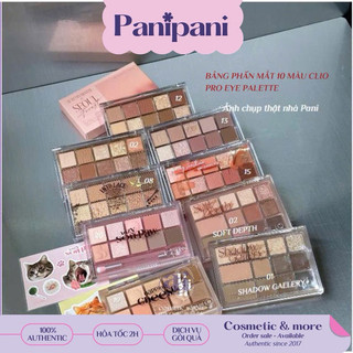Bảng Phấn Mắt 10 màu Clio Pro Eye Palette