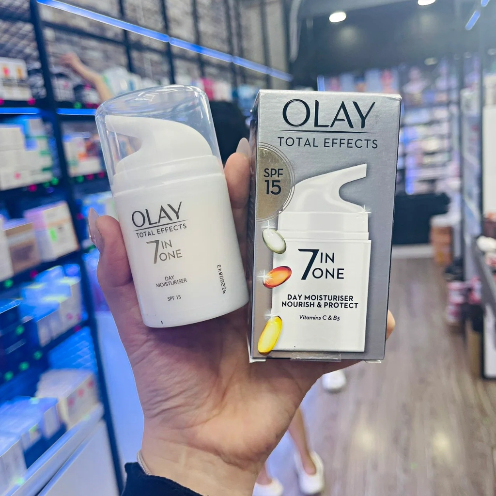 Kem Dưỡng Olay 7 in 1 NGÀY và ĐÊM bản UK