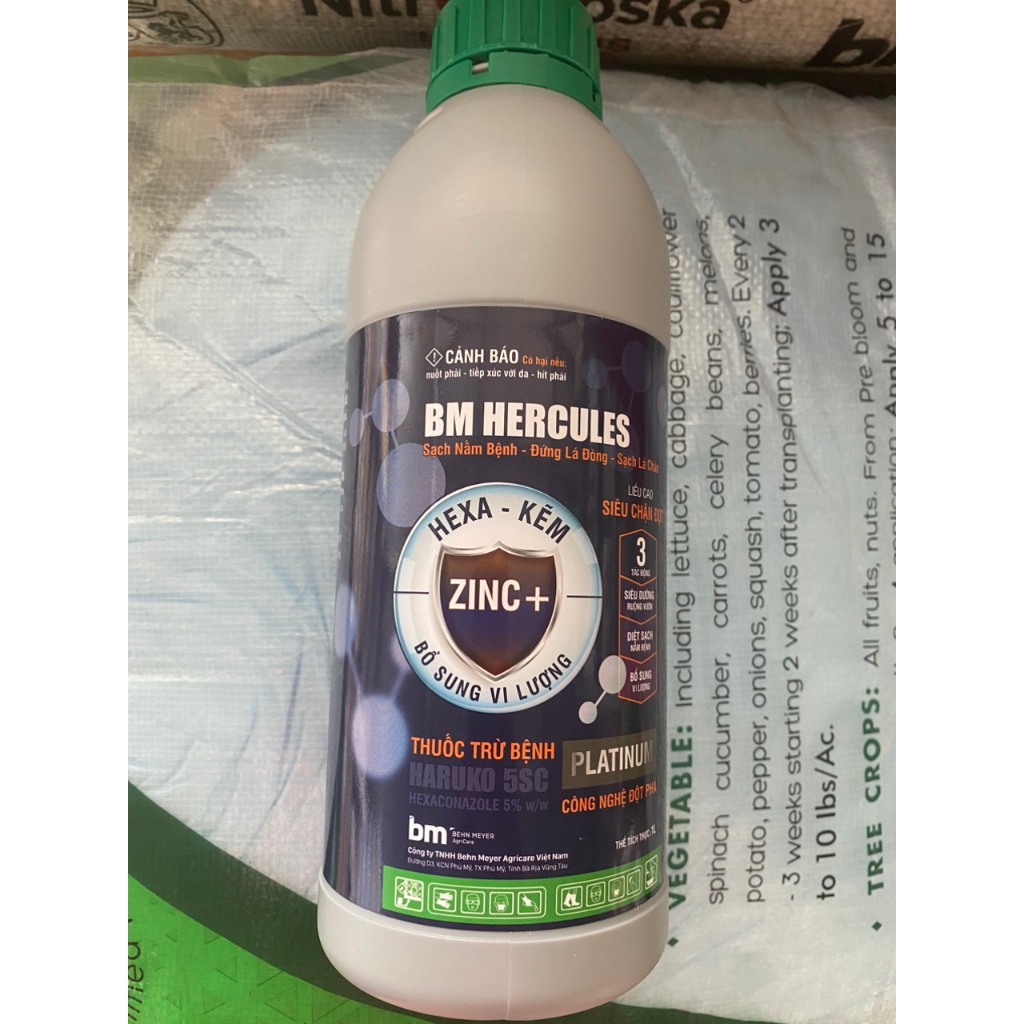 Chặn Đọt - Ngừa Bệnh - BM HERCULES -  HEXA KẼM ZIN C+ Công nghệ PLATINUM