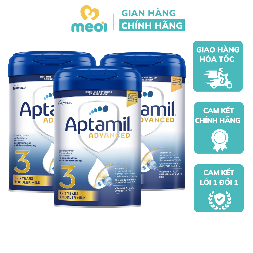 Sữa bột Aptamil Advanced Anh số 3 800g