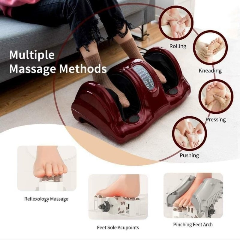 Máy Massage Chân Xoa Bóp Bấm Huyệt Foot Massage Giúp Giảm Đau Mỏi Thư Giãn Chân.