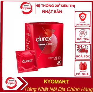 Bao cao su siêu mỏng Durex Fetherlite hộp 30 chiếc