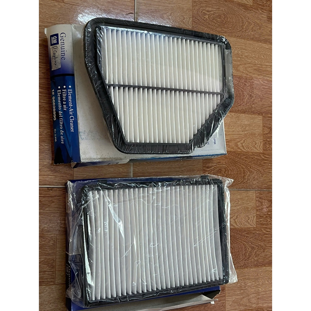 combo ọc gió động cơ , lọc điều hòa Captiva , oem