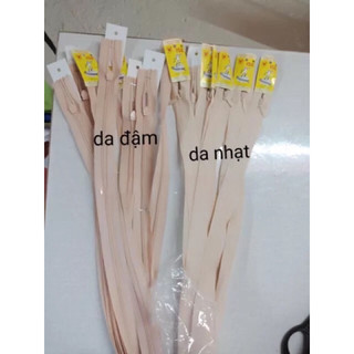 Khóa kéo giọt lệ dài 50cm(  giá 40k / 5 chiếc - khách có thể chọn laqnx màu )