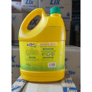 Nước Rửa chén Lix Siêu sạch  3,6Kg