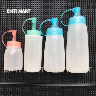Chai đựng sốt dáng tròn