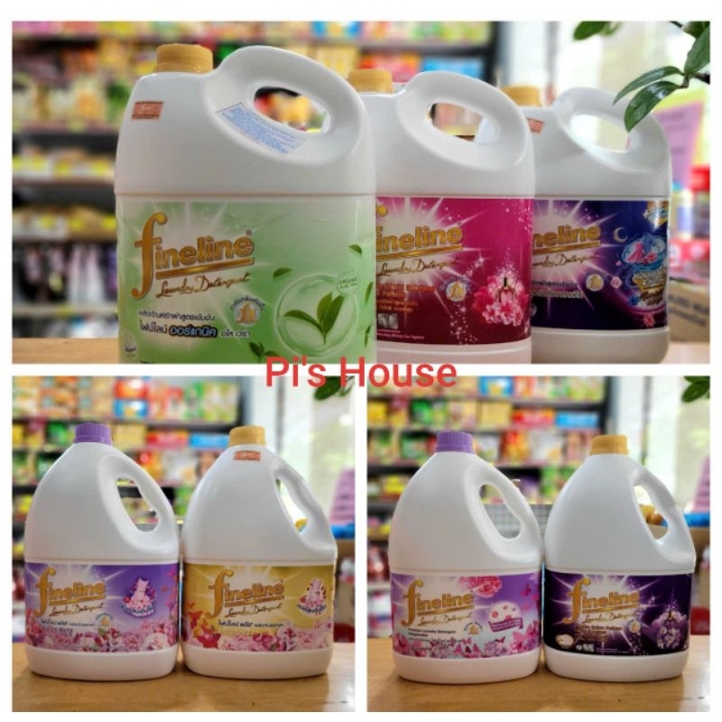 Nước giặt xả Fineline Thái Lan can 3000ml